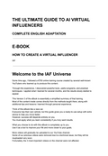 The ultime guide for IA influenceur english version
