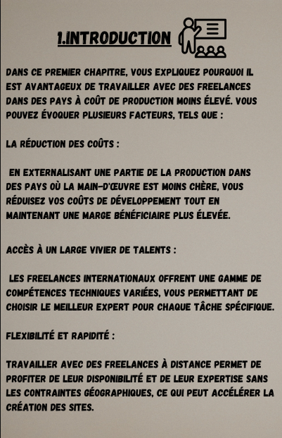 Crée et vendre des sites webs
