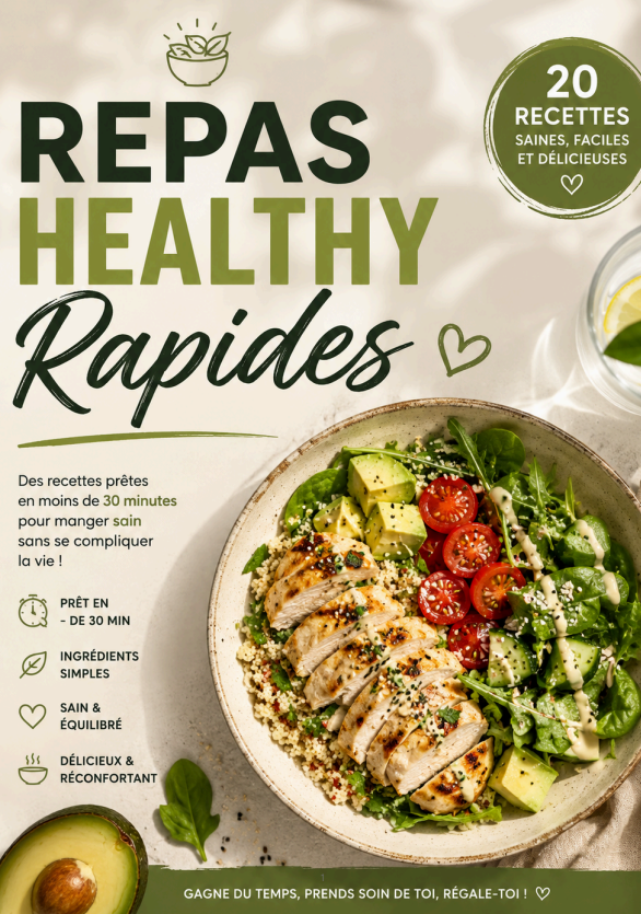 Repas healthy facile à faire et rapide