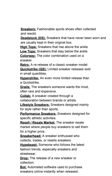 The ultimate guide to sneakers resale english version