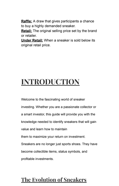 The ultimate guide to sneakers resale english version